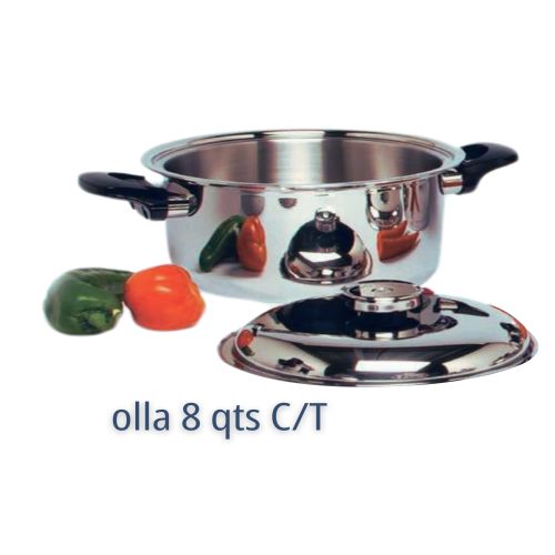 OLLA DE 6 QTS CON TAPA