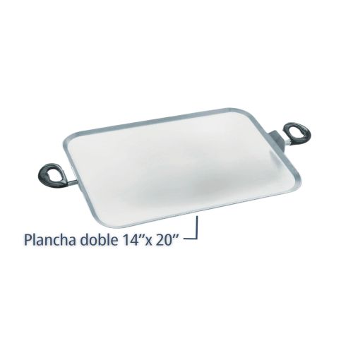 PLANCHA DOBLE 14" X 20"
