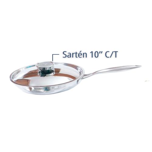 SARTÉN GOURMET METÁLICO 10"