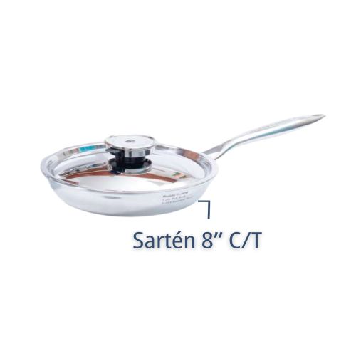 SARTÉN GOURMET METÁLICO 8"