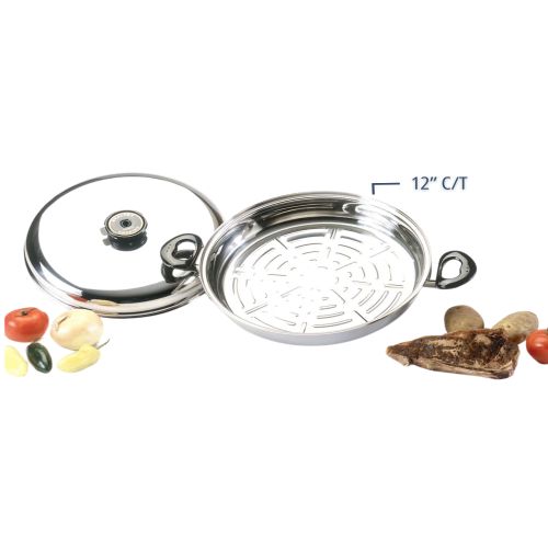 SARTÉN GRILL DE 12" CON TAPA