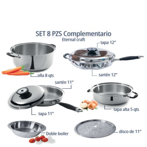 SET DE 8 PIEZAS COMPLEMENTARIO