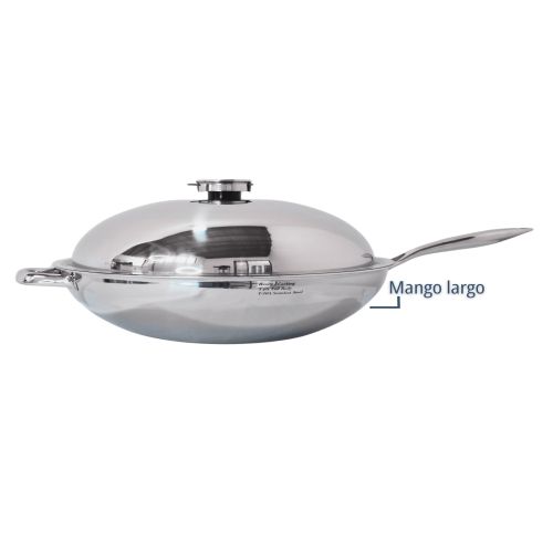 WOK 14.5" CON MANGO